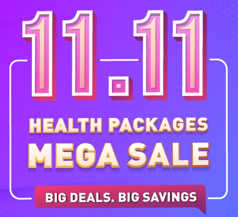 11.11 Health Packages Mega Sale